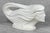 Haeger Vintage 20" Art Nouveau White Ceramic Women Bust Sculpture by Haeger For Sale - Image 4 of 11