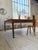 Large Oak Square Conference Table, 1950 For Sale - Image 16 of 18