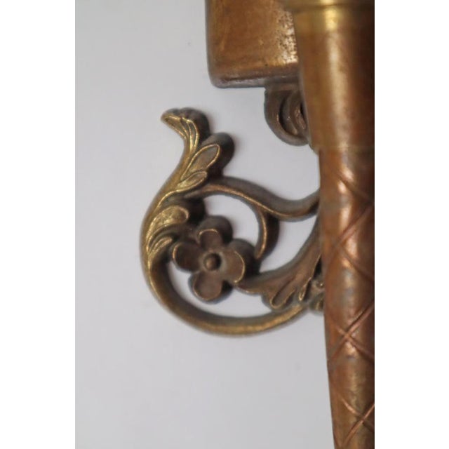 Victorian Gilded Swivel Wall Lamp with Ram's Head and Urn, France, 1880s For Sale - Image 14 of 18