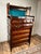 Antique Victorian Aesthetic Movement Mahogany Four Over Four Gentlemen’s Chest C. 1880 For Sale - Image 4 of 13