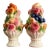 Mid 20th Century Ceramic Fruit, Salt and Pepper Shakers For Sale