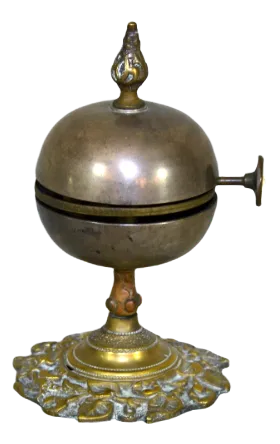 Art Nouveau Counter Bell, 1920s
