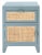 Safavieh Devon 1 Drawer 1 Door Nightstand - Blue Grey/Natural For Sale - Image 11 of 11