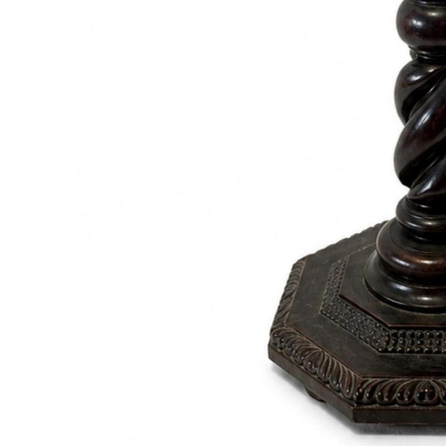 Vintage Column in Fine Wood, 19th Century For Sale - Image 3 of 6