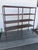 Purple Large Industrial Style Metal Workshop Shelf, 1950s For Sale - Image 8 of 11