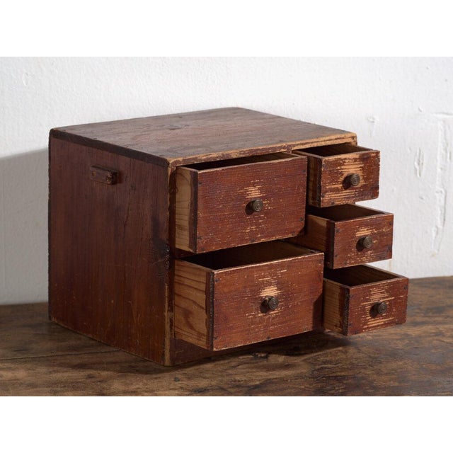 Japanese Ko-Dansu Drawer Cabinet For Sale - Image 3 of 10
