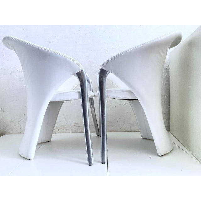 Set of Vintage Model Calla Armchairs by Gino Carollo for Draenert, 1990s For Sale - Image 15 of 18