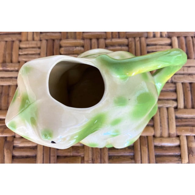 1980s Tony Wood Staffordshire Ceramic Frog Creamer For Sale - Image 11 of 13