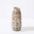 Mid-Century Modern Mid-Century Modernist White and Earth Toned Ceramic Vase With Spotted Banding For Sale - Image 3 of 13