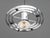 English Chrome "Fibonacci" Pendant Lamp For Sale In New York - Image 6 of 8