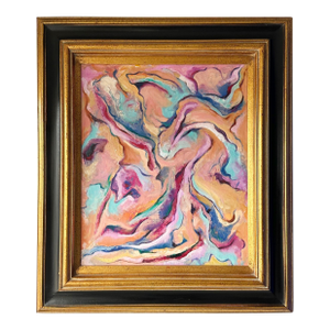 Walter E Cohen Jr (1912-2004) Abstract Expressionism Framed Original