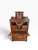 Antique Empire Flame Mahogany Drop Front Secretary Desk For Sale - Image 4 of 4
