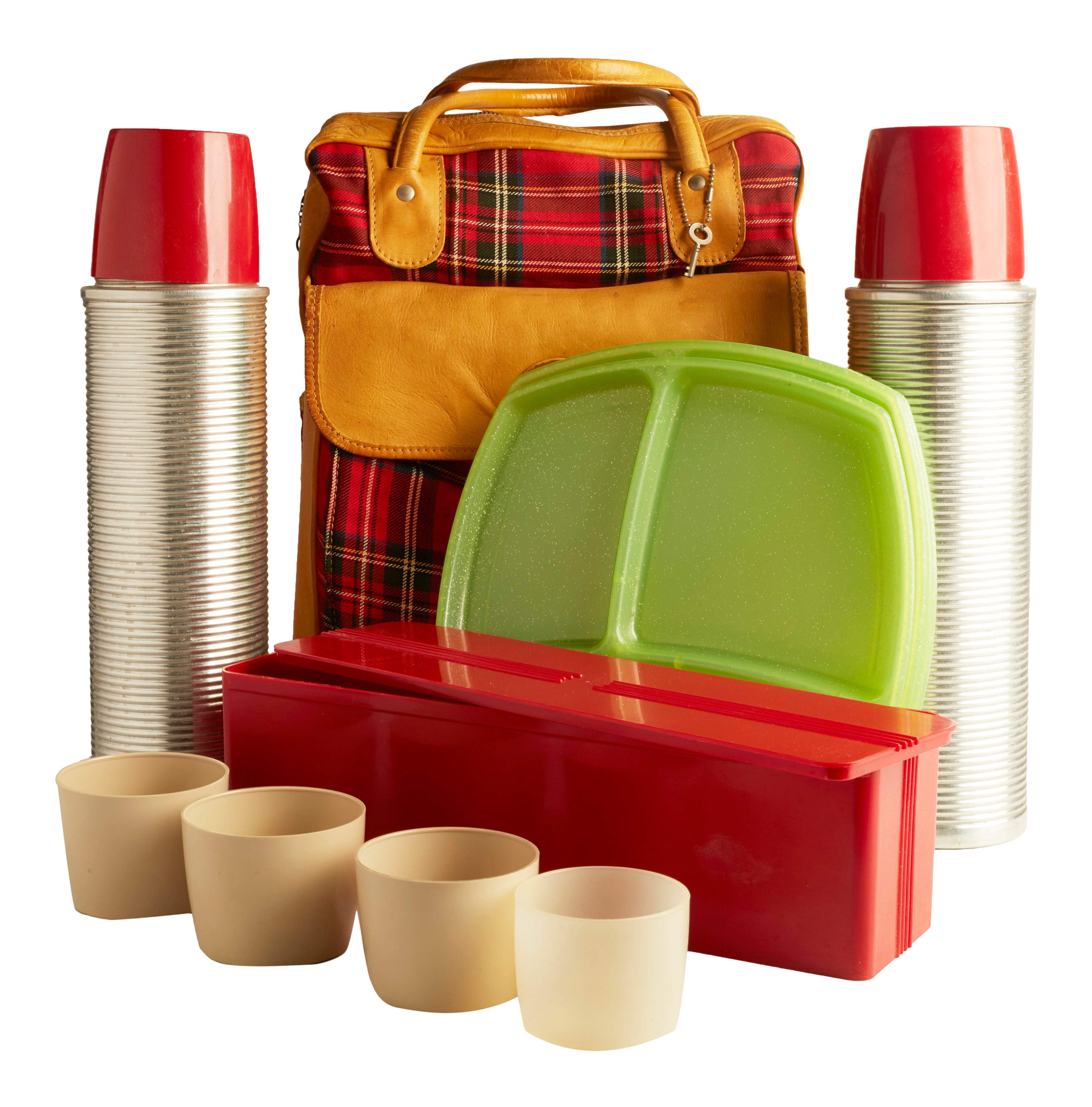 tartan luggage for sale