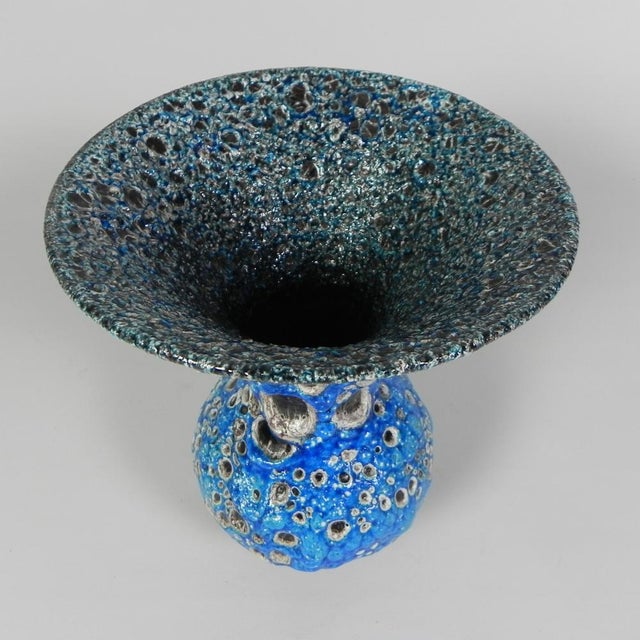 Vintage Fat Lava Vase, 1950s For Sale - Image 6 of 15