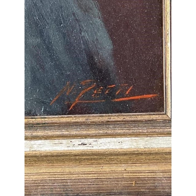 1930s Portrait of a Young Man by Nicola Petti For Sale - Image 4 of 5