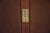 1970s Solid Mahogany and Brass Chest Credenza For Sale - Image 10 of 10