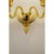 Contemporary Amber Murano Glass Sconce with Linear Design by Simoeng for Simoeng For Sale - Image 3 of 5