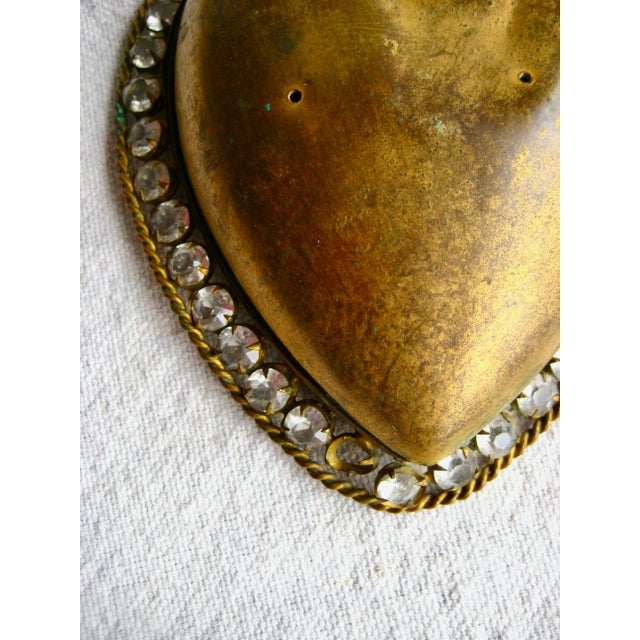 French Sacred Heart Ex-Voto 19th Century For Sale - Image 6 of 7