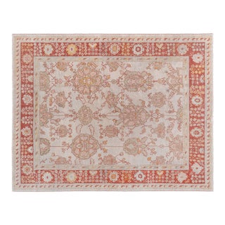 Antique Turkish Oushak Rug For Sale
