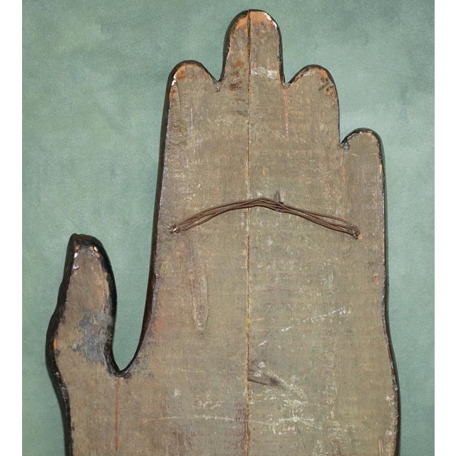19th Century Fortune Tellers Painted Palmistry Advertising Sign For Sale - Image 16 of 18