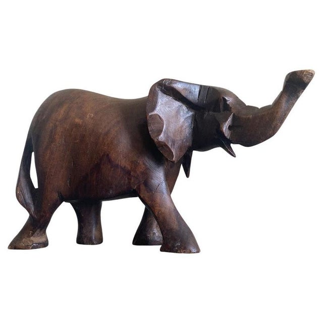 Late 20th Century Carved Wooden Elephant, Italy For Sale - Image 16 of 16