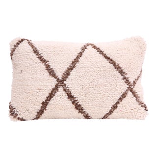 Vintage Moroccan Rug Pillow Cover For Sale