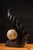 C. 1980s Porcelain Art Deco Revival Lamp For Sale - Image 4 of 6