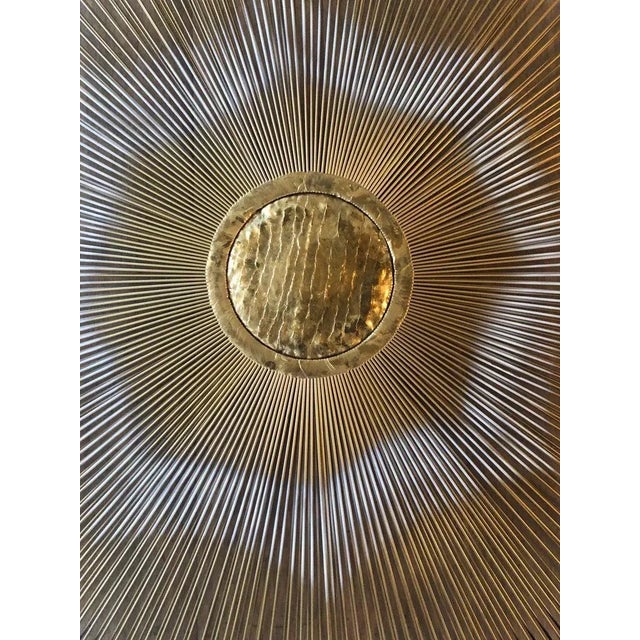 1970s 1970's Signed Casa Devall Starburst Wall Sculpture For Sale - Image 5 of 12