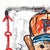 Abstract Tokyo Slugger - Original Pop Street Art Acrylic Painting on Cardstock by Gary John For Sale - Image 3 of 6