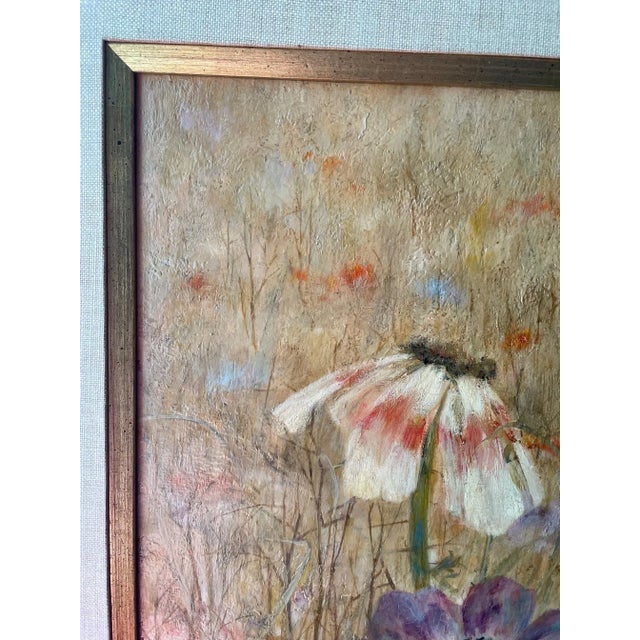 Impressionist Impressionist Flower Still Life Painting New Hope School. For Sale - Image 3 of 12