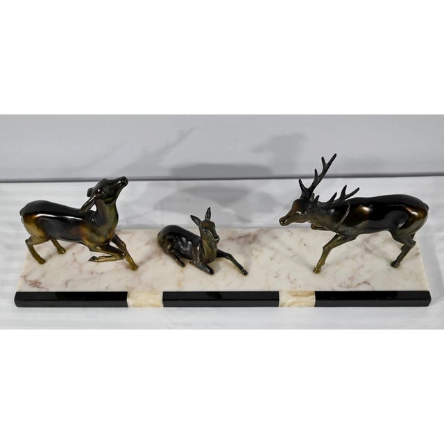 Deer, Doe and Fawn Group, Early 1900s, Regula For Sale - Image 4 of 18