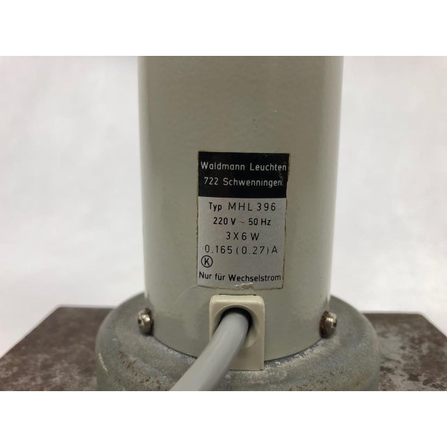 Factory Desk Lamp from Waldmann Leuchten, 1950s For Sale - Image 10 of 15