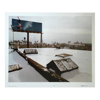Jay Wolke, Carl Lewis, Large Scale Chicago Color Photograph For Sale