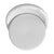 Wood Tobias 24.5 in. Seat Height Outdoor Rattan and Metal Low Back Counter Stool, Smooth White For Sale - Image 7 of 8