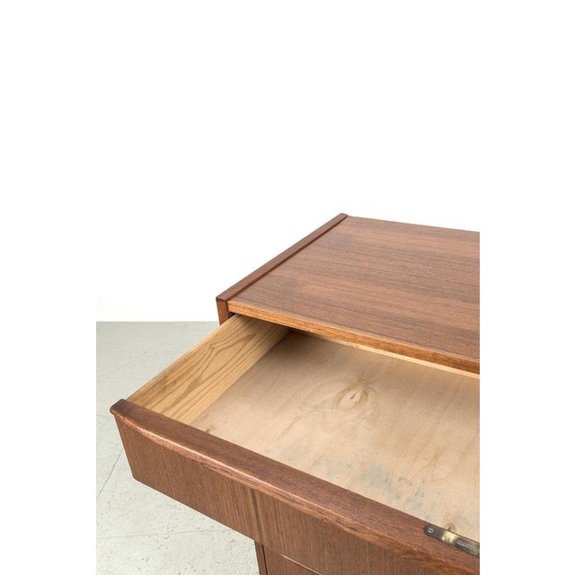 Brown Danish Teak Chest of Drawers For Sale - Image 8 of 11