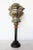 Silver 18th Century Baroque Silver Plated Wood Candlestick For Sale - Image 8 of 13