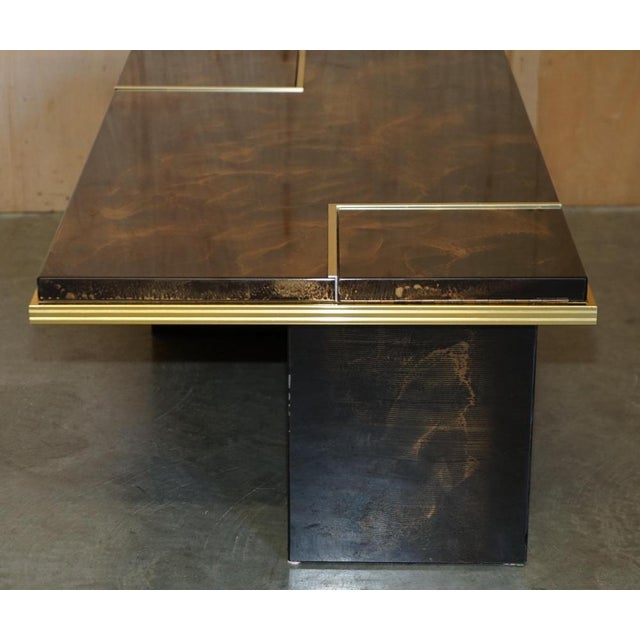Mid-Century Modern Lacquered Coffee Table For Sale - Image 11 of 17