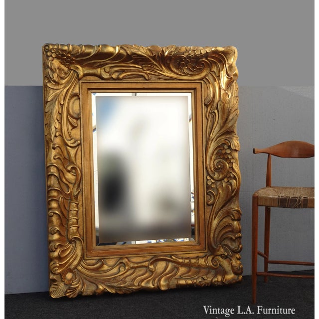 Gorgeous Mirror in Great Vintage Condition. Solid and Firm. Wear is usual for its age. Please see photos. Overall a Very...