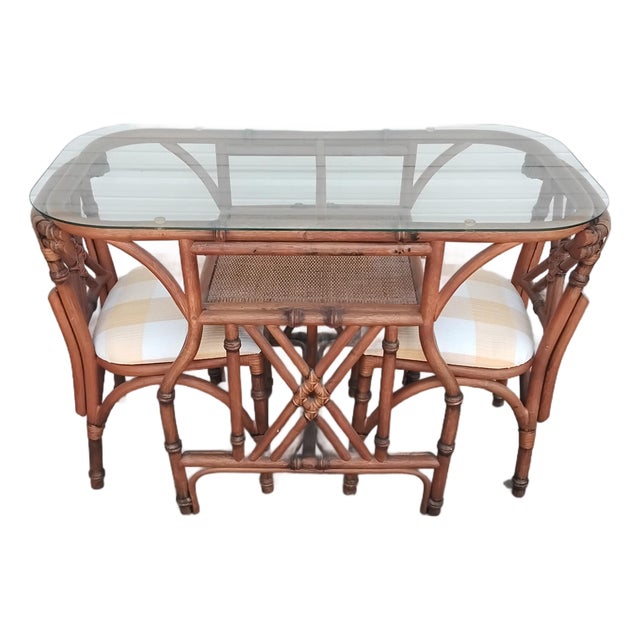 1990s Tropical Honeymoon Dinette For Sale