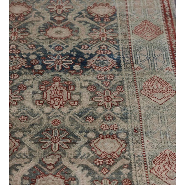 Antique Circa 1900 Handwoven Persian Malayer Rug For Sale In Los Angeles - Image 6 of 8
