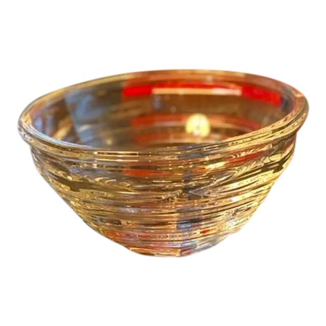 Baccarat Harc Harcourt Small Crystal Serving Candy or Trinket Bowl For Sale