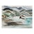 Mid 20th Century Modernist California Coastal Seascape Beach Watercolor Painting For Sale