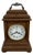 Vintage Wooden Fireplace Table Clock with Quartz Movement, 1960s For Sale