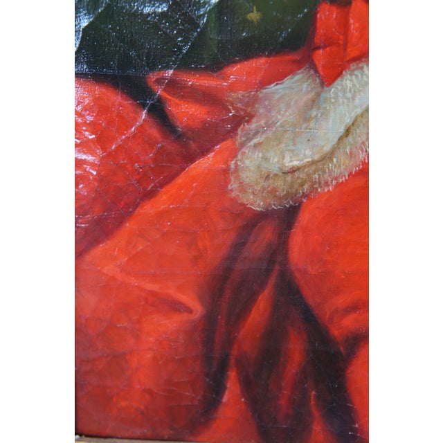 Late 20th Century Marie Leszczyńska Queen of France, After Jean-Marc Nattier Oil Painting Portrait, Framed For Sale - Image 10 of 12