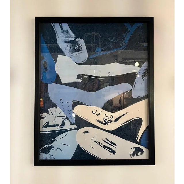 Black After Andy Warhol, Diamond Dust Shoes for Halston, 1982, Archival Pigment Print For Sale - Image 8 of 8