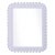Fleur Home Carnival Krewe Rectangle Mirror in Spring Iris, 30x40 For Sale