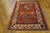 Antique Caucasian, Kazak rugs, size: 3' 9'' x 5' 2''. Antique Caucasian Wool Coral / Salmon Pink Hand Knotted Pile Rug,...