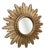 Vintage Convex Witchs Eye Sunburst Mirror, 1960s For Sale