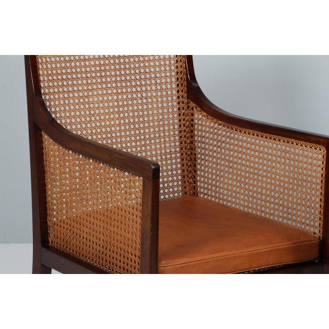 Vintage Chairs in Mahogany by Ole Wanscher, 1930s, Set of 2 For Sale - Image 10 of 11