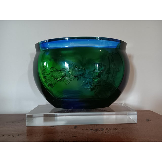 This exceptional art glass vase by Tittot Taiwan is a powerful blend of artistic craftsmanship and cultural symbolism....